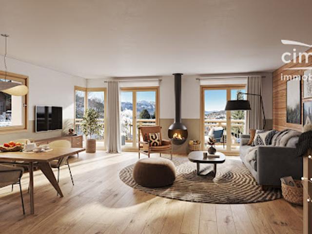 Vente Appartement 2 pièces 43.68 m2 Arâches la Frasse