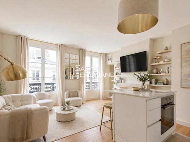 Vente Appartement 2 pièces 43.91 m2 Paris 16ème