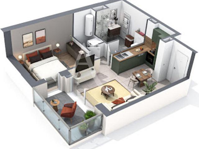 Vente Appartement 2 pièces 43.1 m2 Saint Gilles Croix de Vie