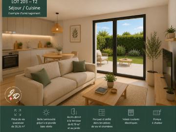 Vente Appartement 2 pièces 43 m2 Albens