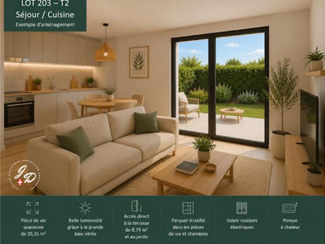 Vente Appartement 2 pièces 43 m2 Albens