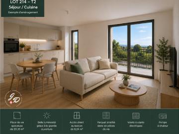 Vente Appartement 2 pièces 43 m2 Albens
