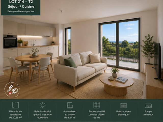Vente Appartement 2 pièces 43 m2 Albens