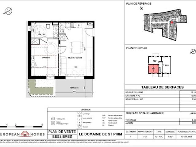 Vente Appartement 2 pièces 40 m2 Bessières