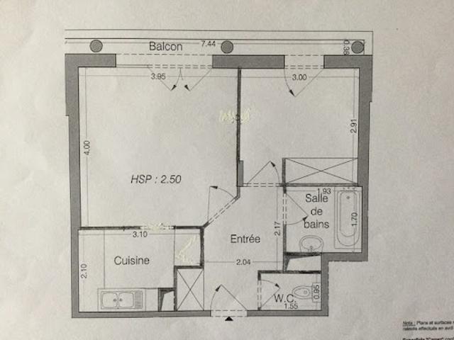 Vente Appartement 2 pièces 40 m2 Paris 15ème