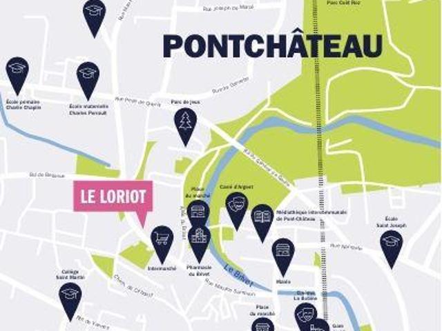 Vente Appartement 2 pièces 40 m2 Pontchâteau