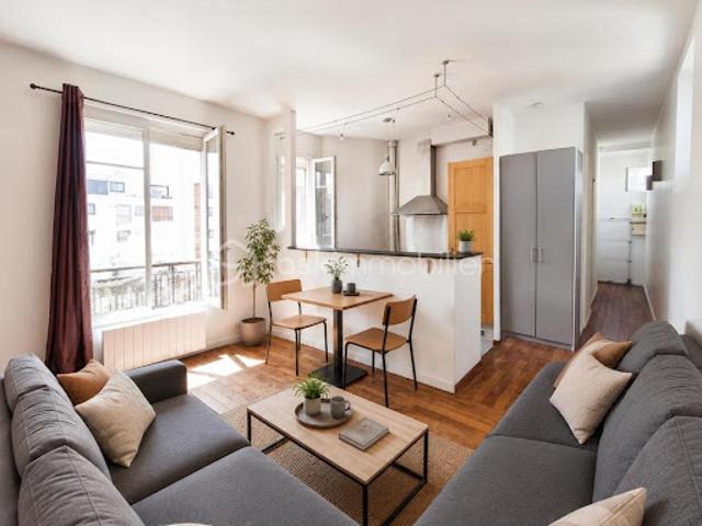 Vente Appartement 2 pièces 41.95 m2 Paris 18ème
