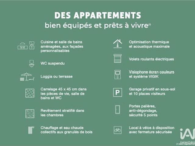 Vente Appartement 2 pièces 41 m2 Vienne