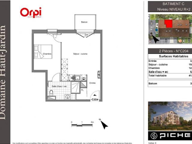 Vente Appartement 2 pièces 41 m2 Villerupt
