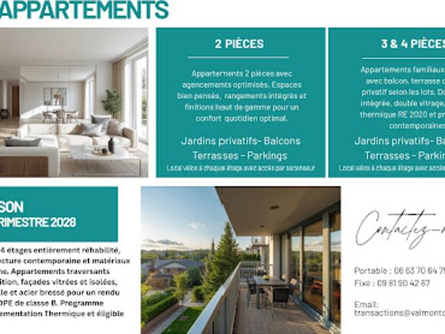 Vente Appartement 2 pièces 41 m2 Chatou