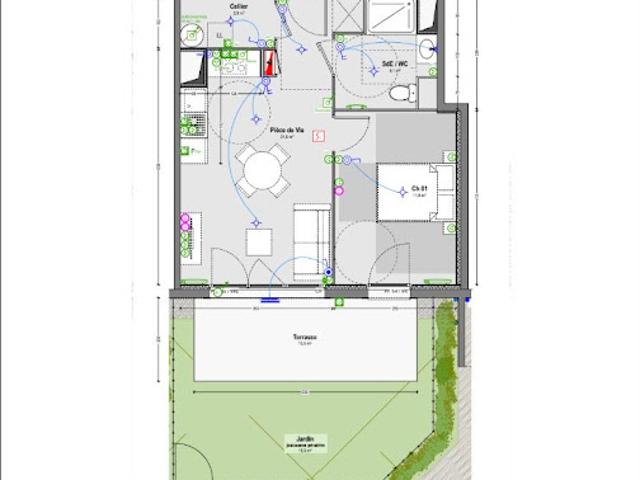 Vente Appartement 2 pièces 41 m2 Saint Paul lès Dax