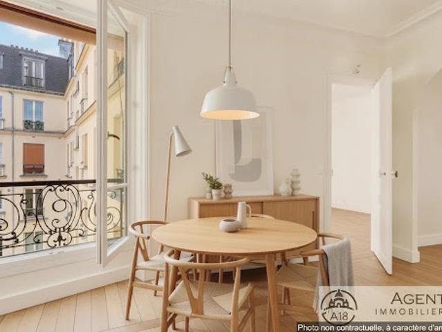 Vente Appartement 2 pièces 42.68 m2 Paris 18ème