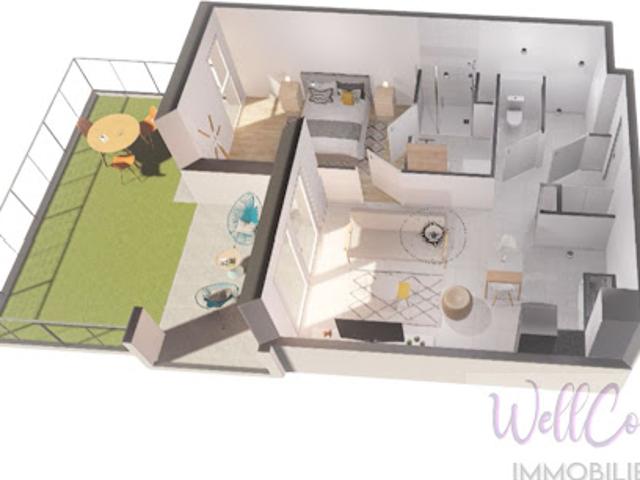 Vente Appartement 2 pièces 42 m2 Albens