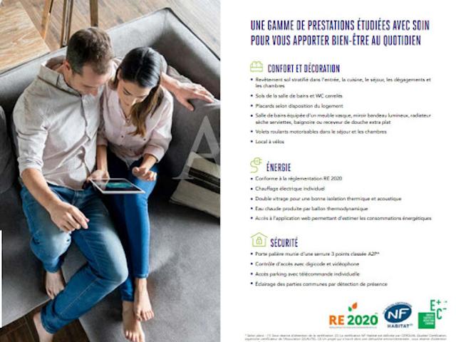 Vente Appartement 2 pièces 42 m2 Les ponts de ce
