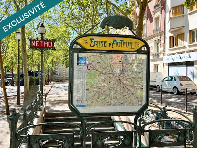 Vente Appartement 2 pièces 42 m2 Paris 16ème