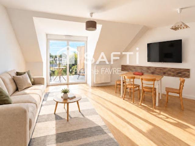 Vente Appartement 2 pièces 47 m2 Chateauneuf d'ille et vilaine
