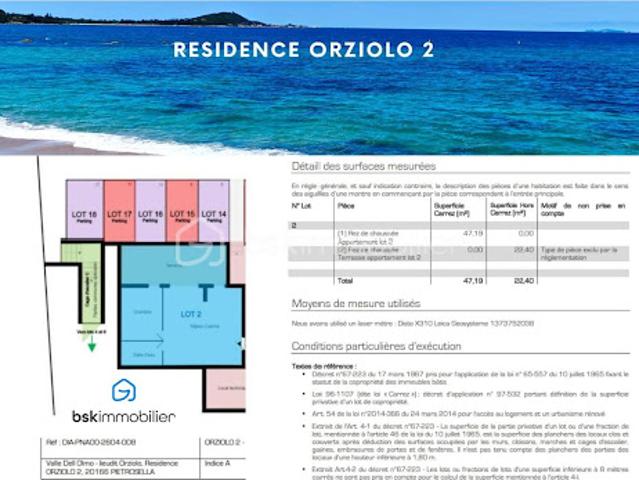 Vente Appartement 2 pièces 47 m2 Grosseto Prugna