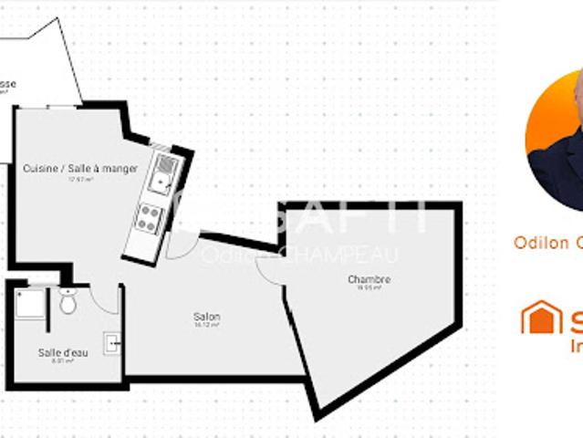 Vente Appartement 2 pièces 47 m2 Perpignan