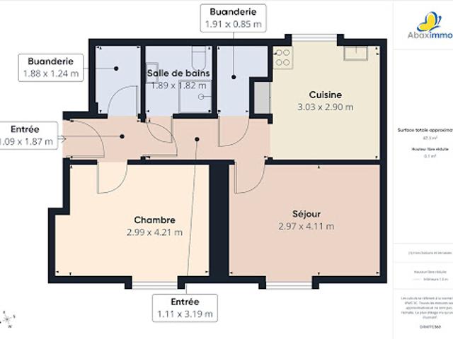 Vente Appartement 2 pièces 44.91 m2 Falaise