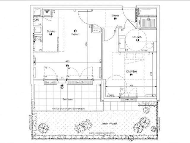 Vente Appartement 2 pièces 44.2 m2 Chatenay malabry