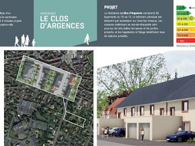 Vente Appartement 2 pièces 44 m2 Argences