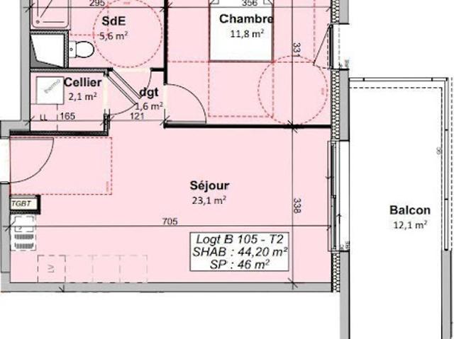 Vente Appartement 2 pièces 44 m2 Givrand