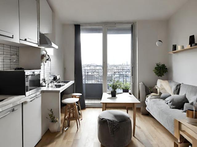 Vente Appartement 2 pièces 44 m2 Paris 20ème