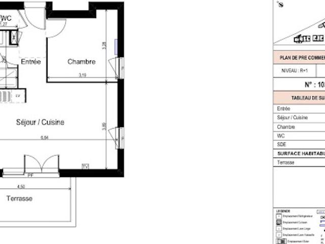 Vente Appartement 2 pièces 44 m2 Paulhan