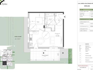 Vente Appartement 2 pièces 45.45 m2 Marlioz
