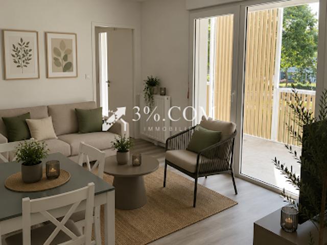 Vente Appartement 2 pièces 45.29 m2 Vannes
