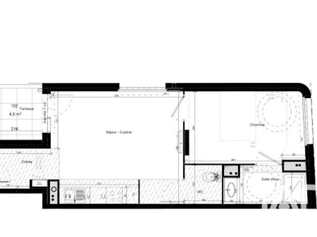 Vente Appartement 2 pièces 45 m2 Castelnau le Lez