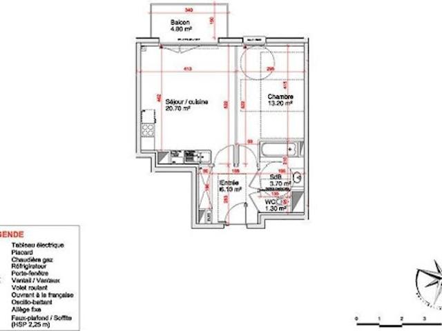 Vente Appartement 2 pièces 45 m2 Saint Martin Boulogne