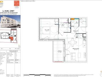 Vente Appartement 2 pièces 46 m2 Genas