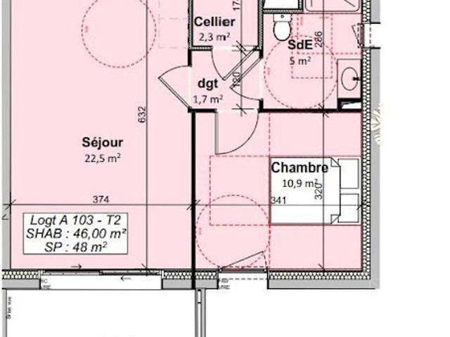 Vente Appartement 2 pièces 46 m2 Givrand