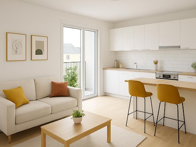 Vente Appartement 2 pièces 46 m2 L'Huisserie