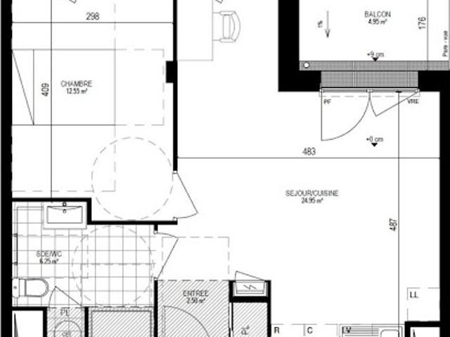 Vente Appartement 2 pièces 46 m2 Pornichet
