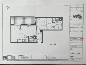 Vente Appartement 2 pièces 48.58 m2 Saint Fons