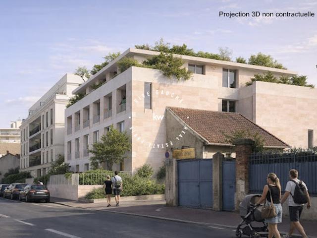 Vente Appartement 2 pièces 48.66 m2 Clamart