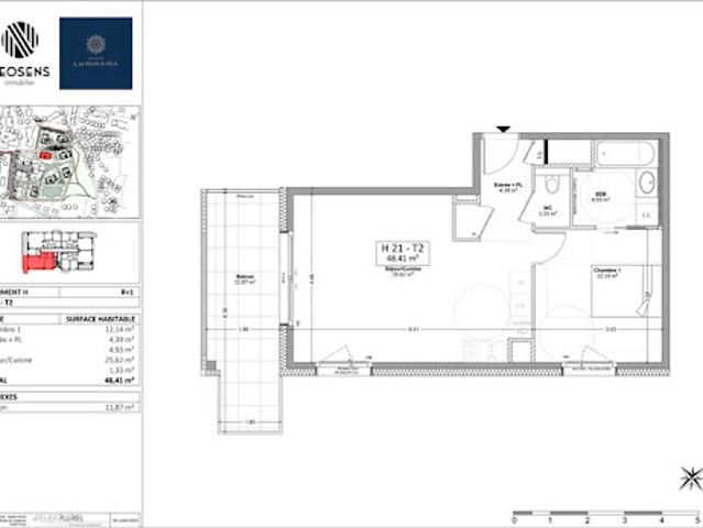 Vente Appartement 2 pièces 48 m2 Collonges sous Salève