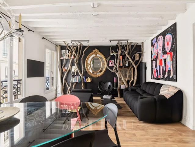 Vente Appartement 2 pièces 53.45 m2 Paris 3ème