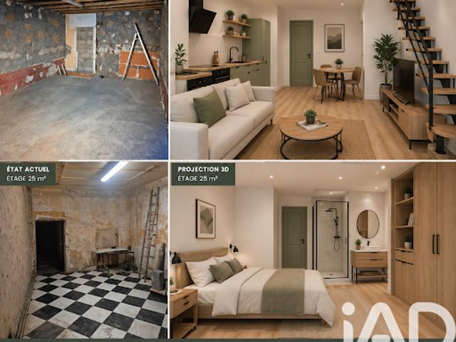 Vente Appartement 2 pièces 50 m2 Beaurepaire