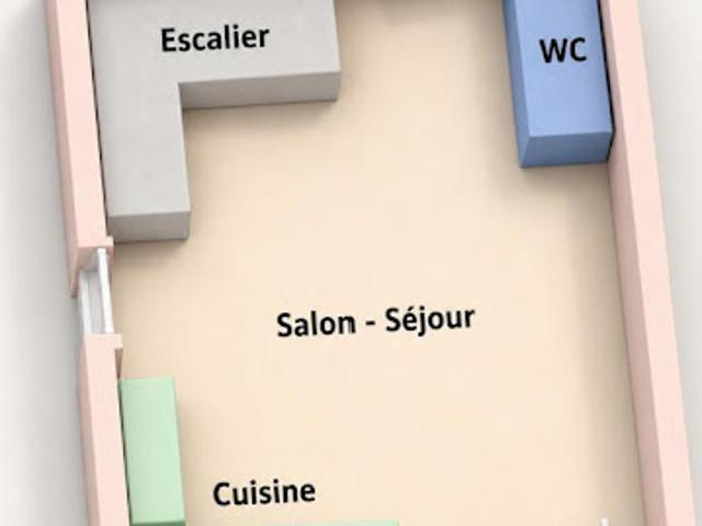 Vente Appartement 2 pièces 50 m2 Gosné