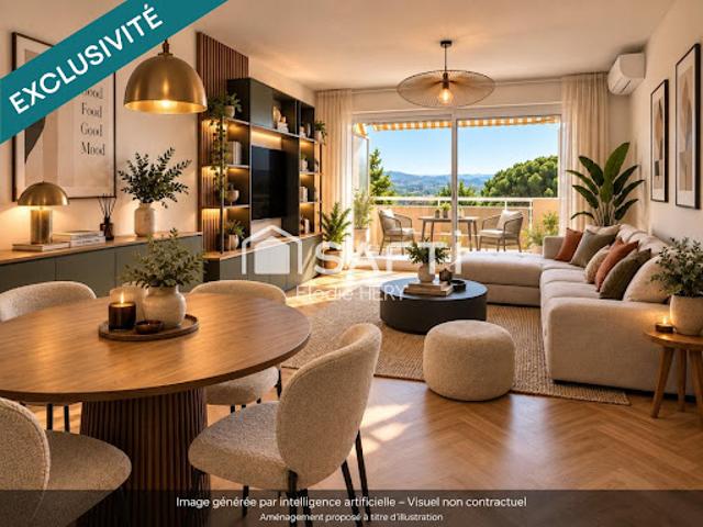 Vente Appartement 2 pièces 50 m2 Grasse