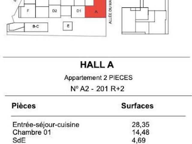 Vente Appartement 2 pièces 50 m2 La Rochelle