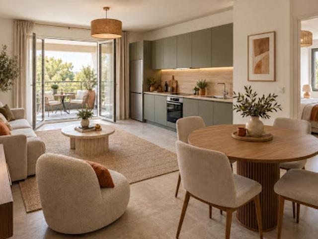 Vente Appartement 2 pièces 51 m2 Carbon Blanc