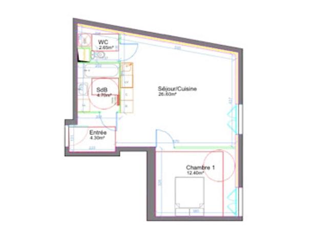 Vente Appartement 2 pièces 51 m2 La Ferté sous Jouarre