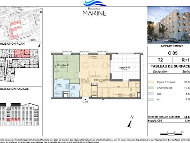 Vente Appartement 2 pièces 52 m2 Propriano