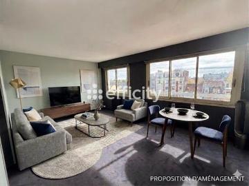 Vente Appartement 2 pièces 56.98 m2 La Madeleine