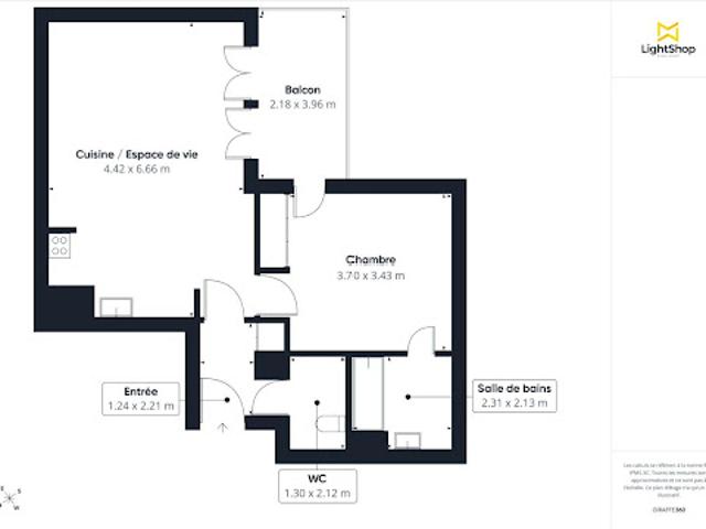 Vente Appartement 2 pièces 58 m2 Suresnes