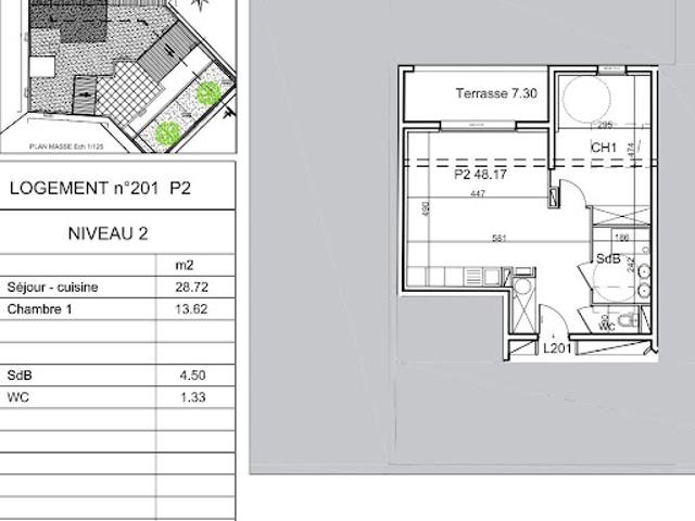 Vente Appartement 2 pièces 60 m2 Nimes